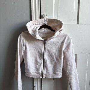 American Eagle Outfitters Cream Hoodie